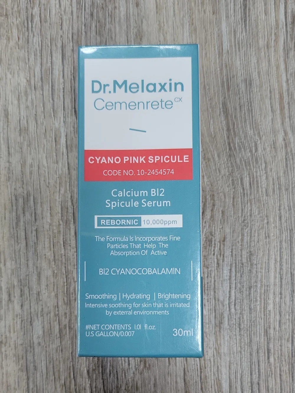 Dr. Melaxin Cemenrete Cyano Pink Spicule Calcium B12 Serum